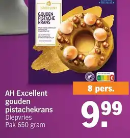 Albert Heijn AH Excellent gouden pistachekrans aanbieding