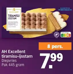 Albert Heijn AH Excellent tiramisu-ijsstam aanbieding