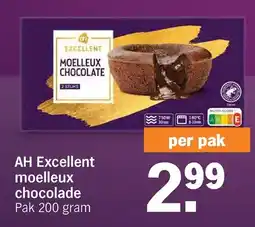 Albert Heijn AH Excellent moelleux chocolade aanbieding