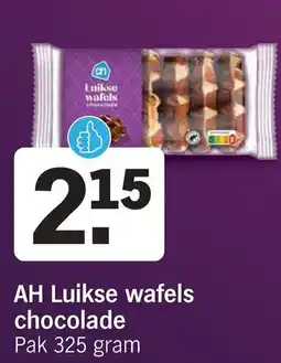 Albert Heijn AH Luikse wafels chocolade aanbieding