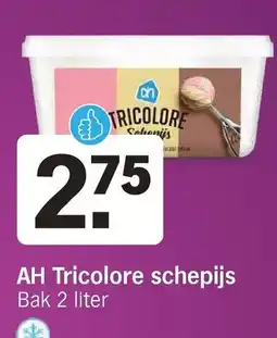 Albert Heijn AH Tricolore schepijs aanbieding