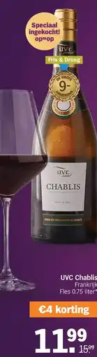 Albert Heijn UVC Chablis aanbieding