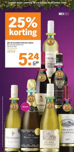 Albert Heijn Alle AH Excellent Selectie wijnen aanbieding