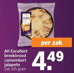 Albert Heijn AH Excellent breekbrood camembert jalapeño aanbieding