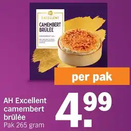 Albert Heijn AH Excellent camembert brûlée aanbieding