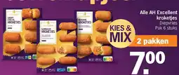 Albert Heijn Alle AH Excellent kroketjes aanbieding