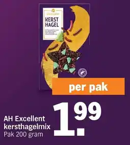 Albert Heijn AH Excellent kersthagelmix aanbieding