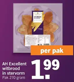 Albert Heijn AH Excellent witbrood in stervorm aanbieding