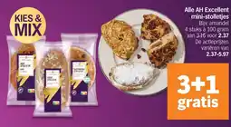 Albert Heijn Alle AH Excellent mini-stolletjes aanbieding