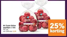 Albert Heijn AH Zoete kleine appeltjes aanbieding