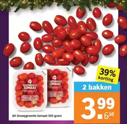 Albert Heijn AH Snoepgroente tomaat aanbieding