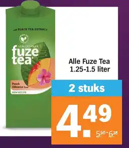 Albert Heijn Alle Fuze Tea aanbieding