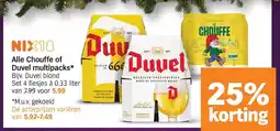 Albert Heijn Alle Chouffe of Duvel multipacks aanbieding