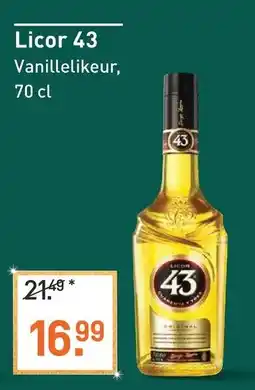 Albert Heijn Licor 43 Vanillelikeur aanbieding