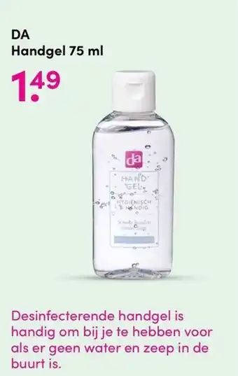 DA DA Handgel 75 ml aanbieding