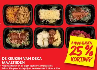 Dekamarkt DE KEUKEN VAN DEKA MAALTIJDEN aanbieding