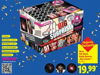 Weco XXL Multi Effekt Batterie Big Surpris