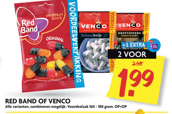 Dekamarkt RED BAND OF VENCO aanbieding
