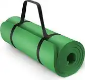 Bol.com Yoga mat groen 1 cm dik aanbieding
