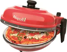 Coolblue Optima Napoli Pizzaoven Rood aanbieding
