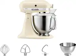Coolblue KitchenAid 5KSM185PSEAC Amandelwit aanbieding