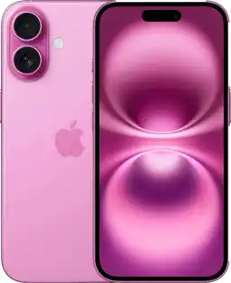 Coolblue Apple iPhone 16 256GB Roze aanbieding