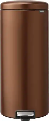 Coolblue Brabantia NewIcon Pedaalemmer 30 liter Warm Bronze aanbieding
