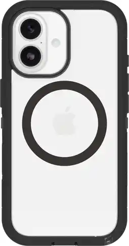 Coolblue Otterbox Defender Pro XT iPhone 17 Back Cover met MagSafe Magneet Transparant Zwarte Rand aanbieding