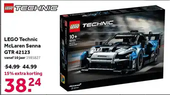 Intertoys LEGO TECHNIC McLaren Senna GTR 42123 aanbieding