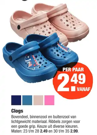 ALDI Clogs aanbieding