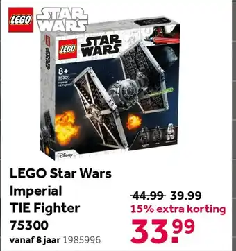 Intertoys LEGO STARS WARS Imperial TIE Fighter 75300 aanbieding