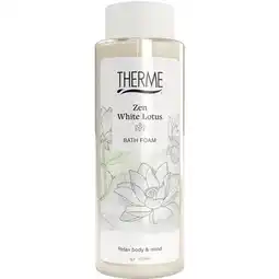 Trekpleister Therme Zen White Lotus Badschuim aanbieding