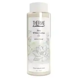 Trekpleister Therme Zen White Lotus Badschuim aanbieding