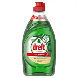 Trekpleister Dreft Platinum Quickwash Afwasmiddel aanbieding