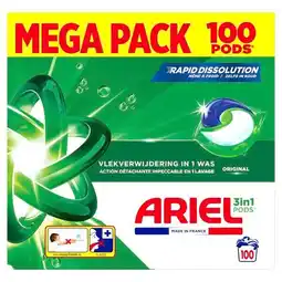 Trekpleister Ariel Original 3-in-1 Wasmiddelpods aanbieding