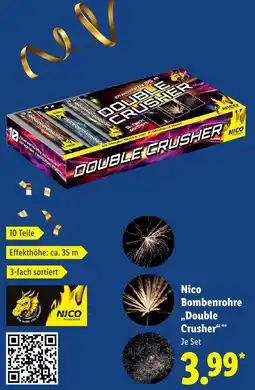 Lidl Nico Bombenrohre Double Crusher aanbieding