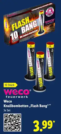 Lidl Weco Knallbombetten Flash Bang aanbieding