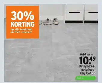 GAMMA Bruynzeel Origineel Blij Beton 30% Korting aanbieding