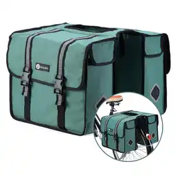 ANWB Packaway Dubbele Fietstassen 36L OerwoudGroen aanbieding