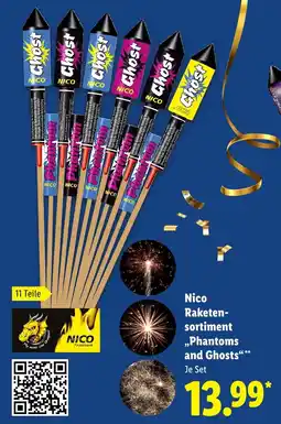 Lidl Nico Raketensortiment Phantoms and Ghosts aanbieding