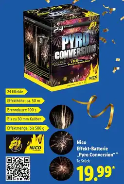 Lidl Nico Effekt-Batterie Pyro Conversion aanbieding