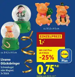 Lidl Livarno Glücksbringer aanbieding