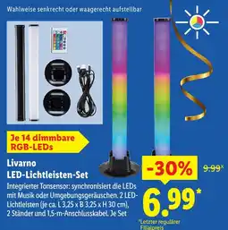 Lidl Livarno LED-Lichtleisten-Set aanbieding