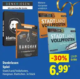 Lidl Denkriesen Spiel aanbieding