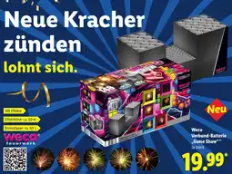 Lidl Weco Verbund-Batterie Game Show aanbieding