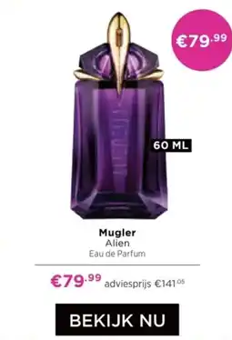 ICI Paris XL Mugler Alien aanbieding