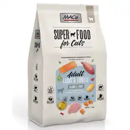 Zooplus MAC's Cat Adult Zalm & Forel Kattenvoer - Dubbelpak 2 x 7 kg aanbieding