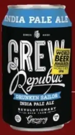 Mitra Crew Republic Drunken Sailor aanbieding