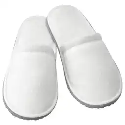 IKEA Witte tÅsjÖn pantoffels, zachte stof, gripvaste zool, comfortabel, binnen/buiten aanbieding