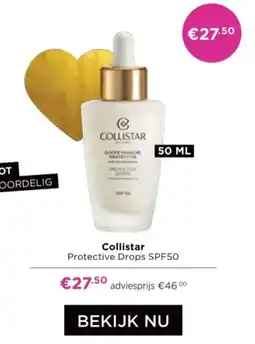 ICI Paris XL Collistar Protective Drops SPF50 aanbieding